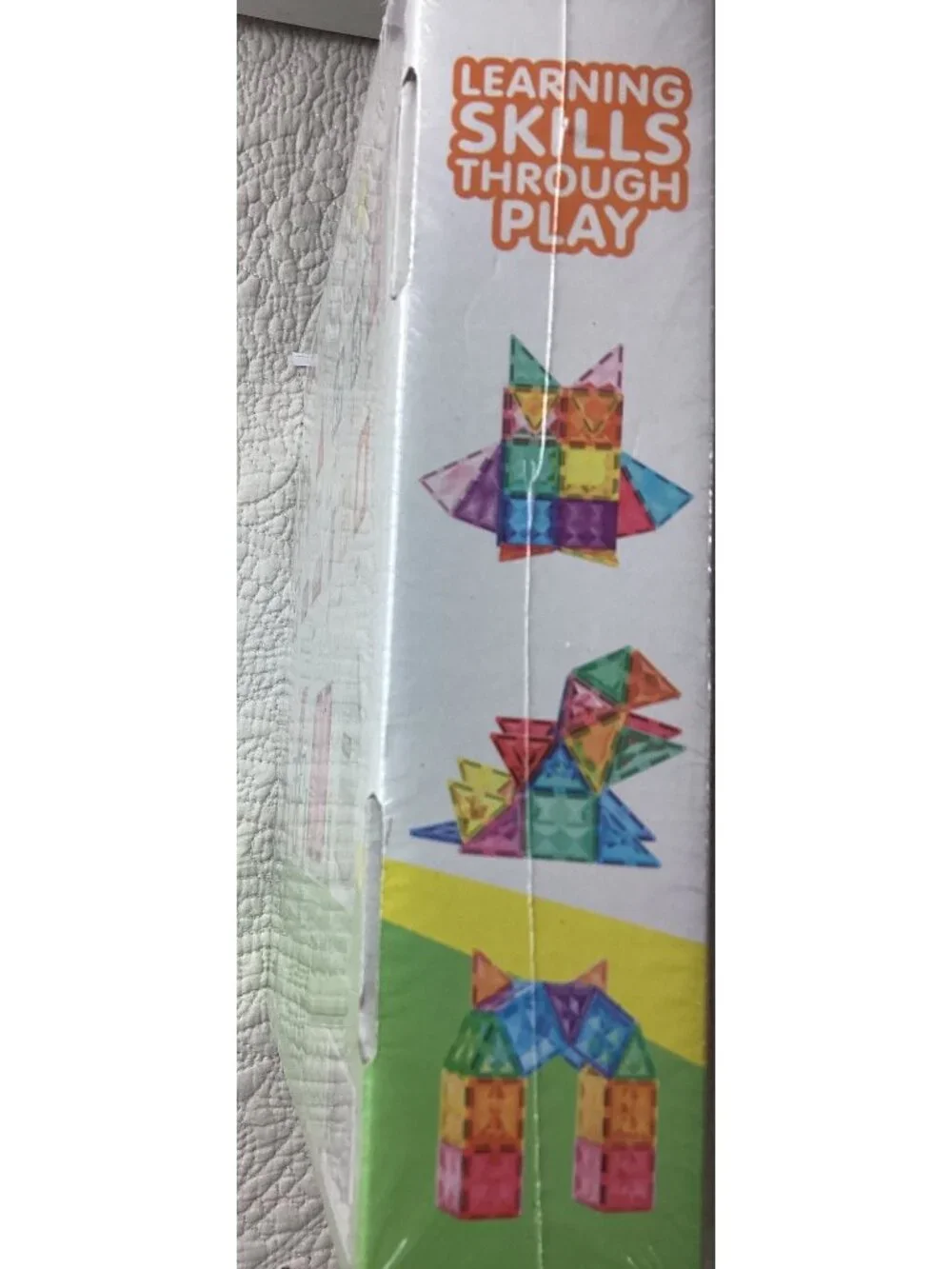 SyncFun 66-Piece Starshine Magnetic Tiles Building Set -Learning Toy*Ages 3+*NWB